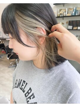 エスデザイン(es design) インナーシルバーベージュ×ミディアム