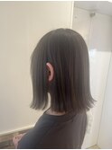 切りっぱなしボブ