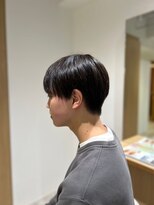 メンズカット バイ ソイクフ(メンズカット by SOY-KUFU)&nbsp;MEN'SHAIRアッシュブラックベリーショートダークアッシュ