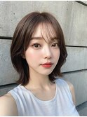 20代30代40代シアーカラーエアリーカール美髪レイヤーセミディ