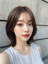 ダンケ(Danke)&nbsp;20代30代40代シアーカラーエアリーカール美髪レイヤーセミディ