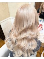 スパイスシー(spice_c)&nbsp;ホワイトブロンドヘア