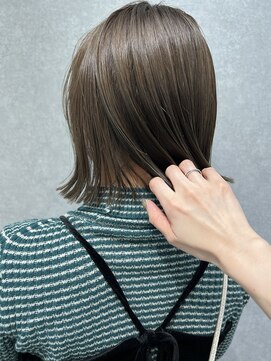 ミモザ(Mi.mosa) 大野城/春日/大人ボブ/ベージュカラー/20代/30代/40代