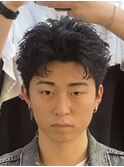 スパイキーフェザーショート短髪