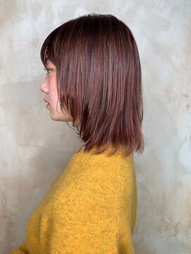 ニスル 町田店(NISURU) 似合わせカット/大人ガーリー/ダークアッシュ/着物/町田/町田駅