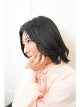 アレックス 西神中央店(alex) フェイスレイヤー×黒髪【韓国風/レイヤー/小顔カット】