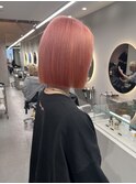 ☆韓国ボブ/ピンクカラー