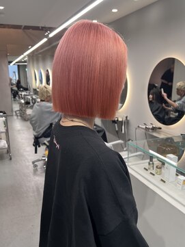 ソル ジングウマエ(SOL JINGUMAE) ☆韓国ボブ/ピンクカラー