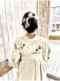 ふんわりアップスタイル