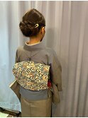 【下北沢＊I'll b hair＊】和装美髪アップヘアアレンジ
