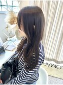 韓国ヘア/アッシュブラウン