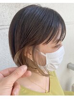 アルヴァ(ALVA)&nbsp;白髪を生かすインナーカラー【那覇美容室ALVA】