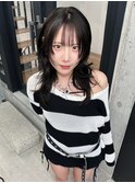 レイヤーウルフカット