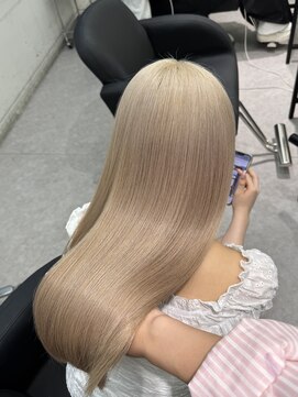 ペレ 渋谷(PELE) ミディアムヘア/暗めカラー/グレージュ/渋谷