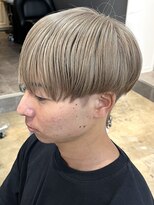 オゼル(OZEL)&nbsp;men's/MEN'S/メンズカット/メンズパーマ/郡山/ブリーチ/ベージュ