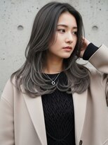 フルショウ 苦楽園店(FURUSHO)&nbsp;ハイレイヤーカット/ハッシュカット/シャギー/グレーブラウン