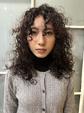 【チクロ】ハードパーマ/スパイラルパーマ/カーリーヘア