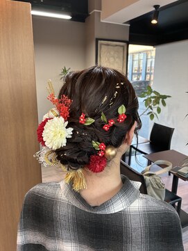 ふわふわシニヨン(坂本 萌絵)