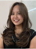 ハイライトショートヘアダブルカラーイルミナカラーオージュア