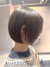 ブロック 成増店(BLOC)&nbsp;ぱっつんミニボブ☆ナチュラルカラー