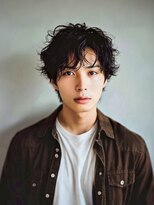 プラス ファースト ヘア(Plus 1st)&nbsp;メンズ×無造作スパイラル