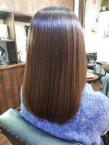 ベースヘアー(BASE hair) 《OLAPLEXカラー》明るめオリーブグレージュ