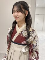 ケンジ 横浜(KENJE)&nbsp;袴着付け/卒業アレンジ/ヘアアレンジ/ハーフアップ