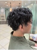 スパイラルパーマ