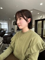 ヴィヴカウンター(VIVE counter)&nbsp;ブラウンベージュ、お顔周りカット