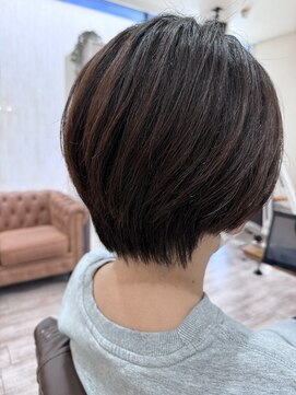 ラボヌールヘアーノーブル 新越谷店(La Bonheur hair noble) 極上髪質改善/くびれショート【美髪】【イメチェン】