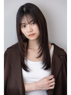 バルベストーキョーサウス(BARBES TOKYO SOUTH) 黒髪ロングレイヤー