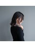 【イヤリングカラー】カット＋イヤリングカラー＋COTAトリートメント