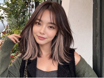 リル(re'll)の写真/インナーカラーやデザインカラーはお任せ！[ヘアセット/顔周りレイヤーカット/インナーカラー]
