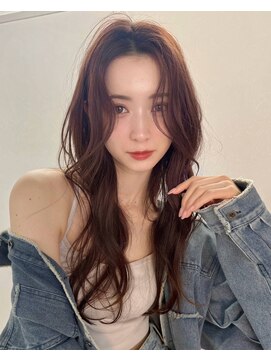 サンド ミュウ 横浜店(sand mieu) ロングレイヤー/韓国レイヤー/ハッシュカット/ロングレイヤー