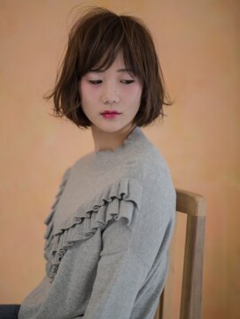 フラミューム(flammeum) 無造作カジュアル小顔ショートボブ【平塚】