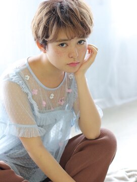 ヘアリゾート ブーケ(hair+resort bouquet) 【ひし形シルエット】大人小顔ショートヘア