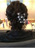 お呼ばれヘアセット