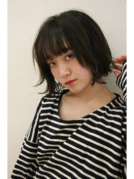 ネオリーブカップ 町田店(Neolive capu) 大人女子かわいい肩上ボブゆるふわパーマ