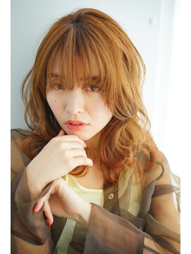 ヴァンクシー バイ ルナ(VANKCY by Luna) 美髪 シースルーバング グレージュ ベージュ 明るめ 向ケ丘遊園