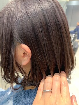 テトヘアー(teto hair) ラベンダーベージュ、ラベンダーアッシュ 、フレンチボブ