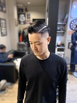 バーバー スタジオ ラフテル(Barber Studio RAFTEL)&nbsp;七三スキンフェード