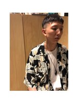 ビビト(bibito)&nbsp;bibito crop style men's barber fade cut。