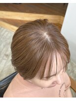 ヘアーアンドメイク ニッキ(hair&make nikki) ベージュショート