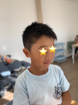 メロウ(mellow) キッズカット☆ショートスタイル