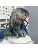 エルフ(elf)&nbsp;ナチュラルユニコーン×シルバーカラー ニュアンスカラー