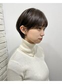 ショートボブ/大人巻き/ぷつっとボブ/ナチュラルモード/銀座駅