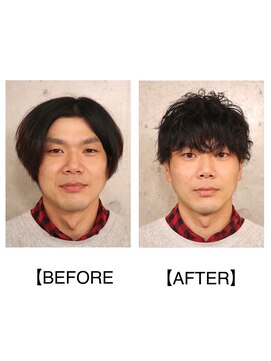 クランク(CRANK) 春にピッタリ！大人のスパイラルマッシュスタイル