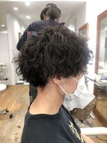 ヘッズ 本八幡店(HEADS)&nbsp;MEN'S HAIR  センターパート　ツイストスパイラル　韓国マッシュ