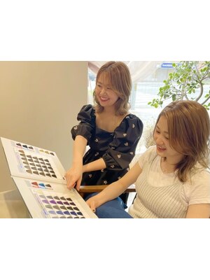 【本陣】あなた専属のstylistがオーダーメイド施術◎透明感カラー/韓国ヘア/エイジングケアもお任せ下さい!