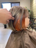 アクトワン(Act.1)&nbsp;ダブルカラー＋インナーカラー×ボブ